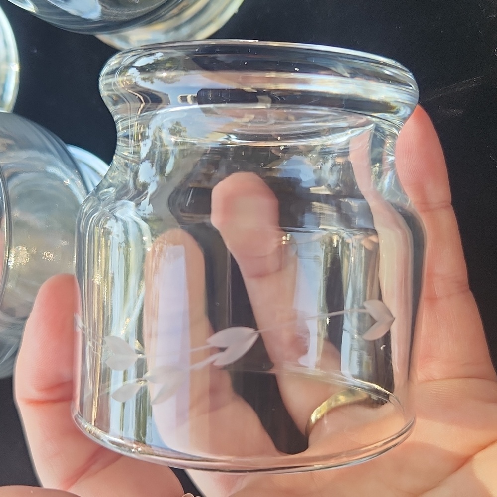 Princess House Clear Glass Tumbler Set Of 6 - Picture 4 of 4